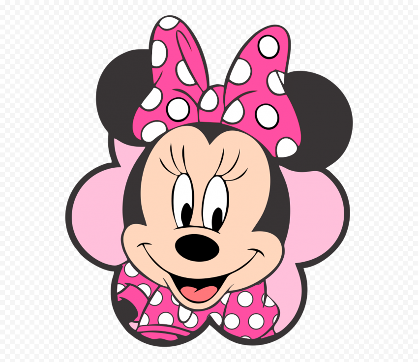 Minnie Mouse Face Logo PNG IMG | Citypng
