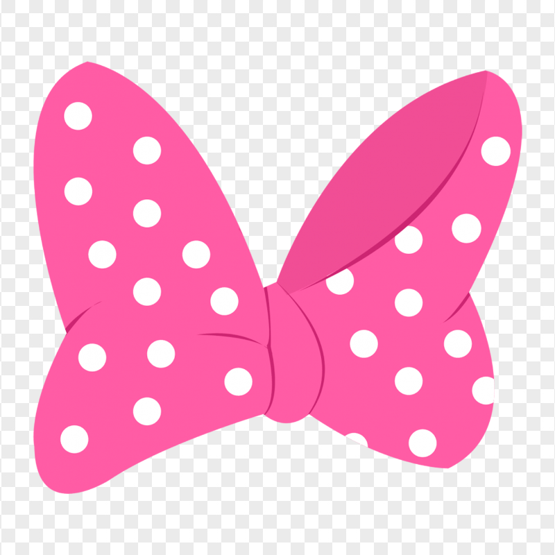Minnie Mouse Pink Ribbon PNG