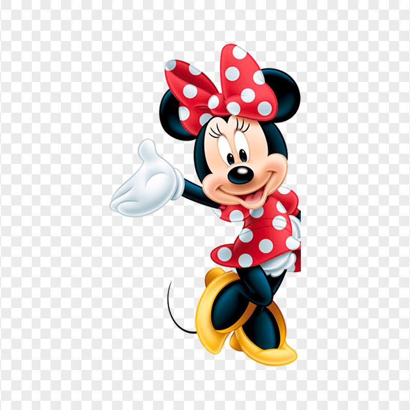 Minnie Mouse Smiley Face Illustration Character PNG