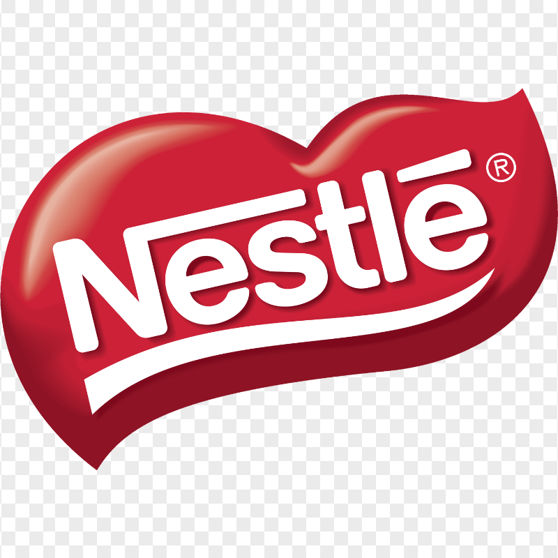 Nestle Chocolate Red Logo HD PNG