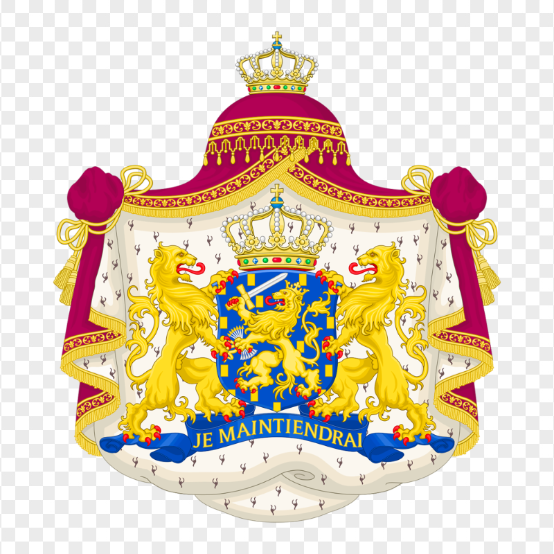 Netherlands Coat Of Arms Logo Image PNG