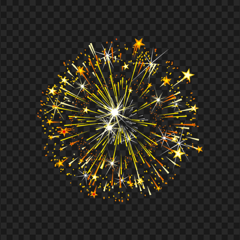 New Year Holiday Sparkle Fireworks PNG IMG