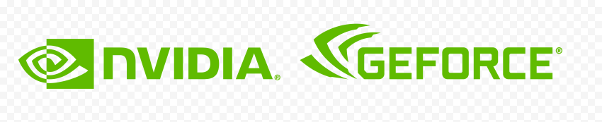 Nvidia And Geforce Greens Logos PNG