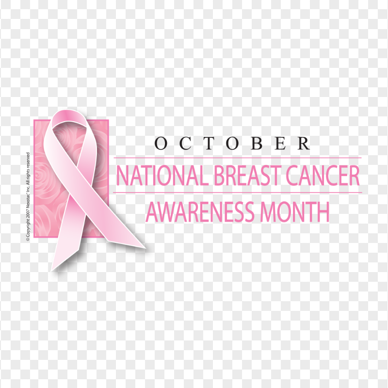 October Breast Cancer Awareness Month HD PNG