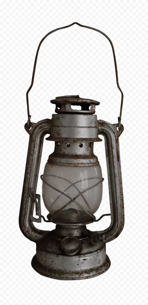 Old Oil Light Lamp Lantern Transparent Background