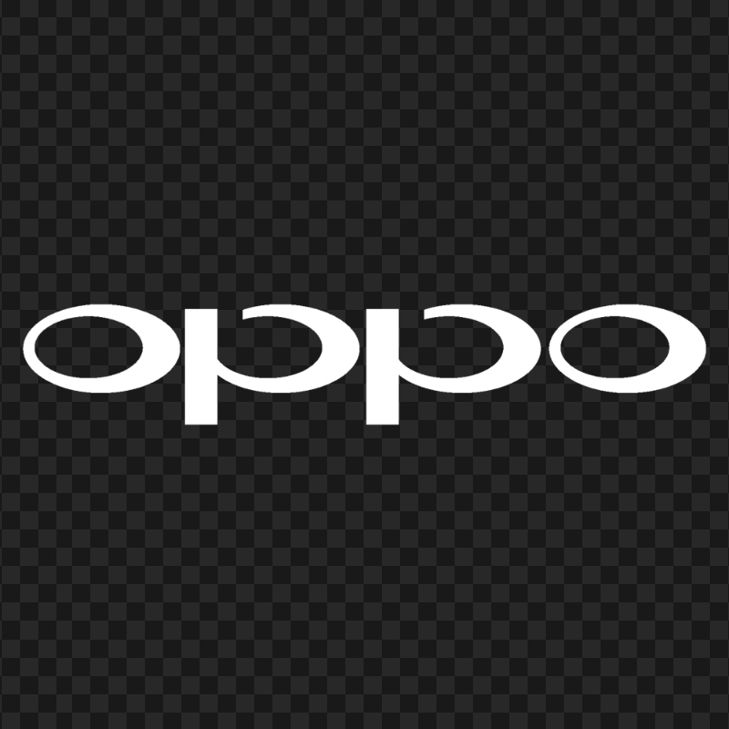 Oppo White Logo PNG