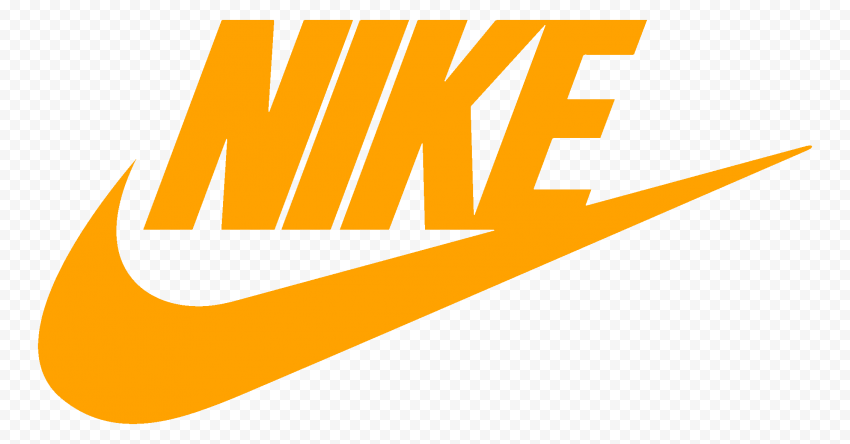 Orange Nike Logo Transparent Background
