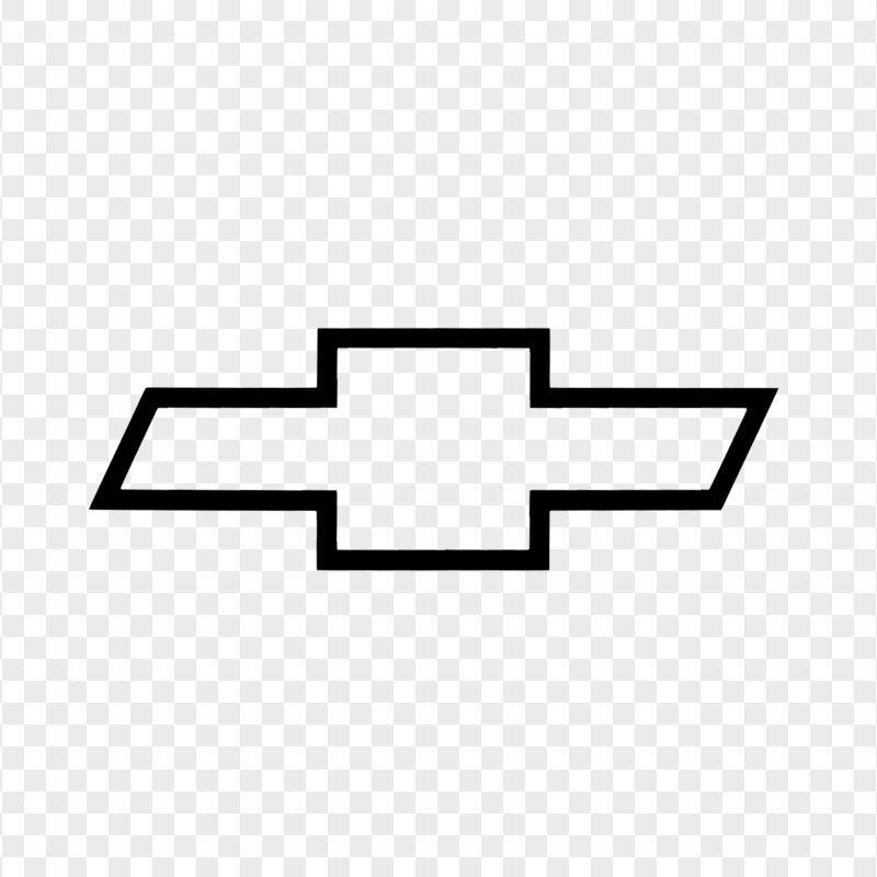 Outline Chevrolet Logo PNG