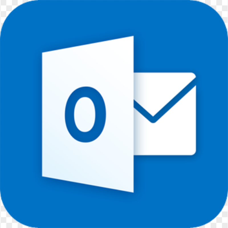 Outlook Square Blue App Icon