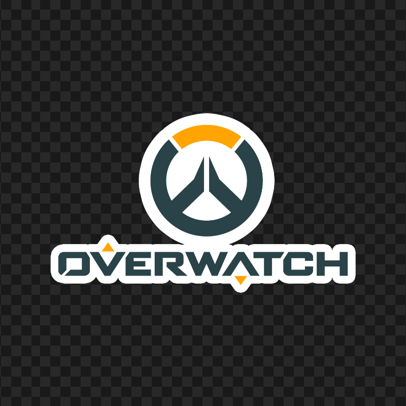 Overwatch Logo Stickers Style