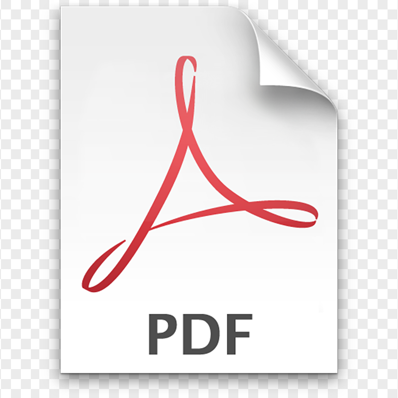 PDF File Document Red Icon Citypng
