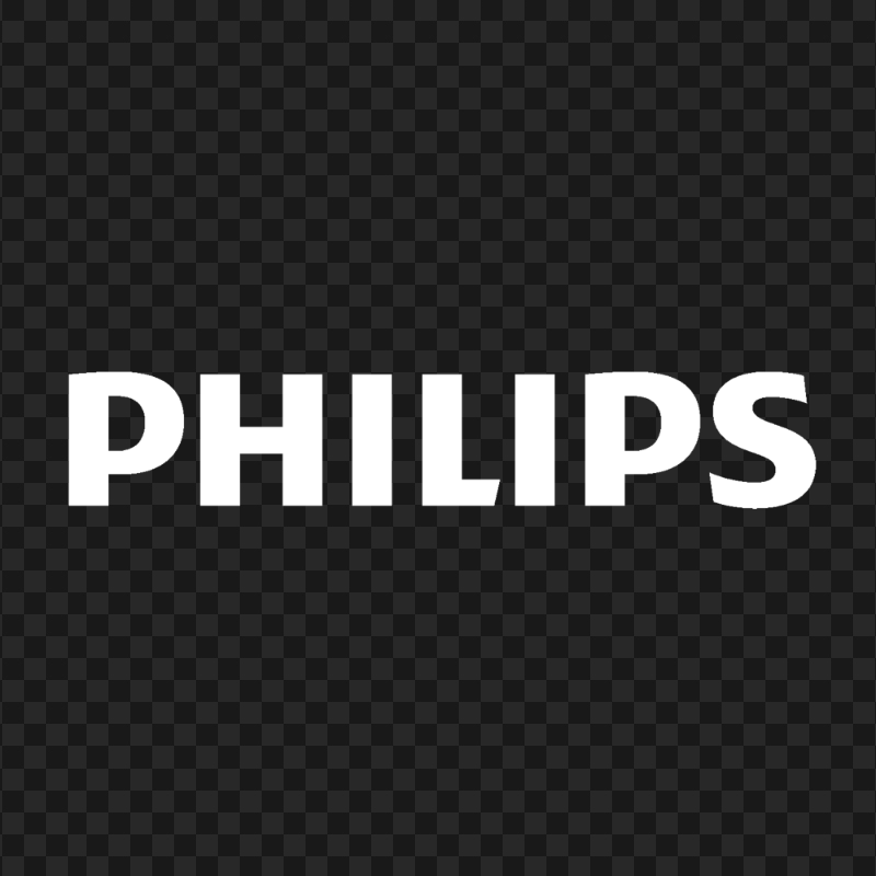 Philips White Logo PNG IMG