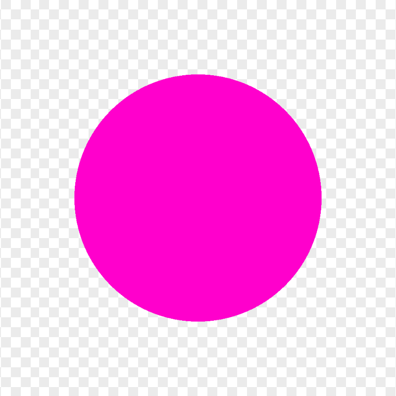 Pink Dot Circle Icon