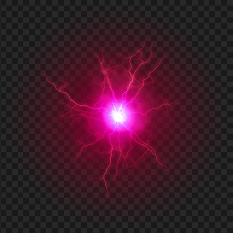 Pink Energy Ball Effect PNG