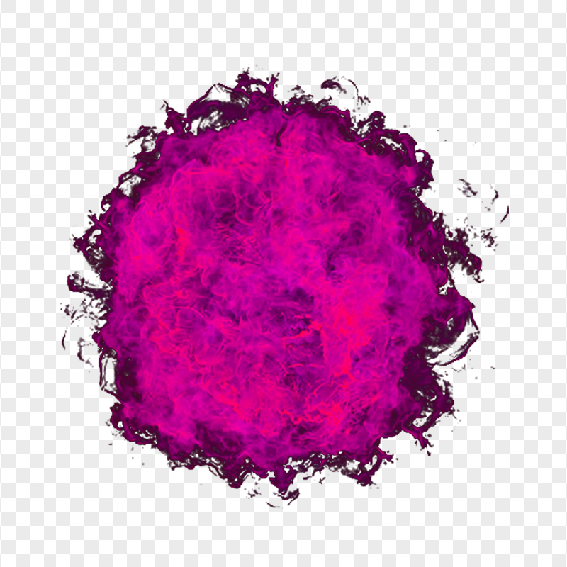 Pink Fire Ball Explosion PNG
