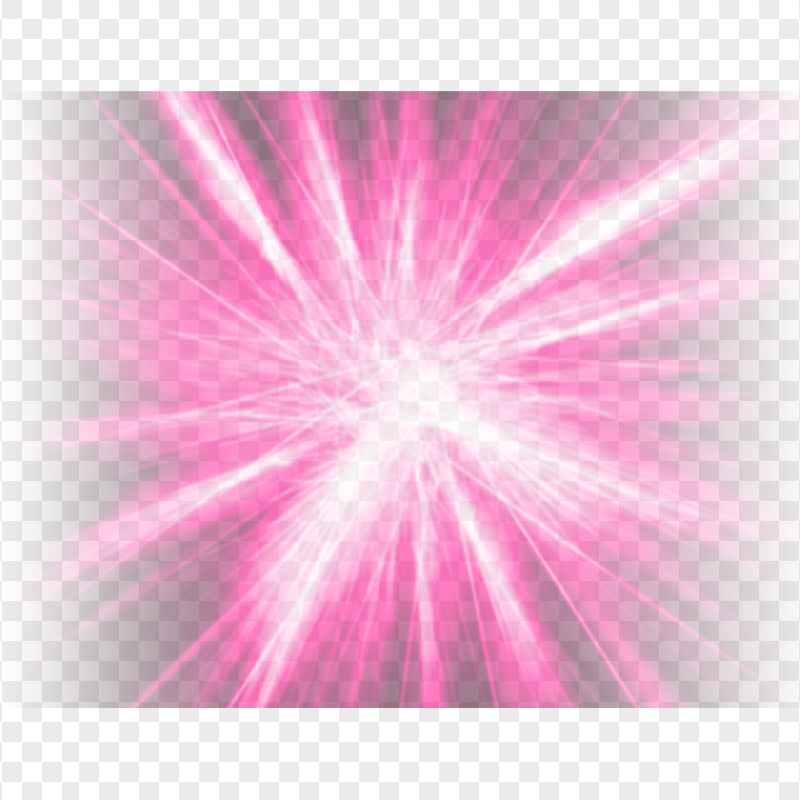 Pink Light Rays Effect Dark Background PNG