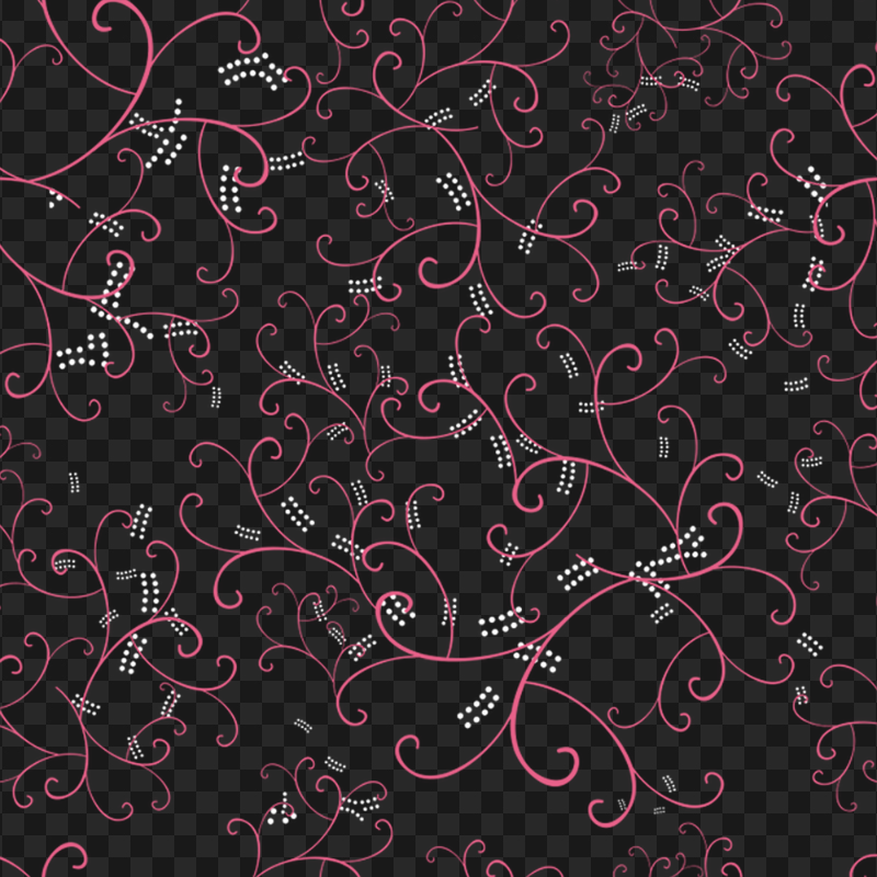 Pink & White Floral Pattern Background