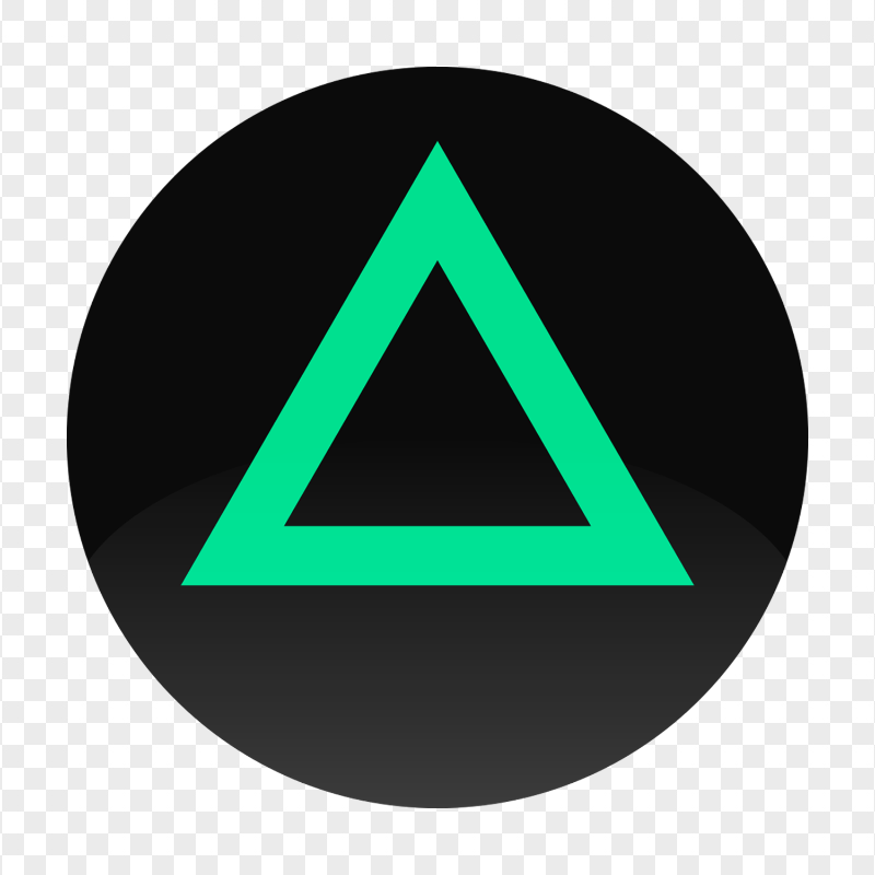 PlayStation Controller Triangle Button Icon PNG