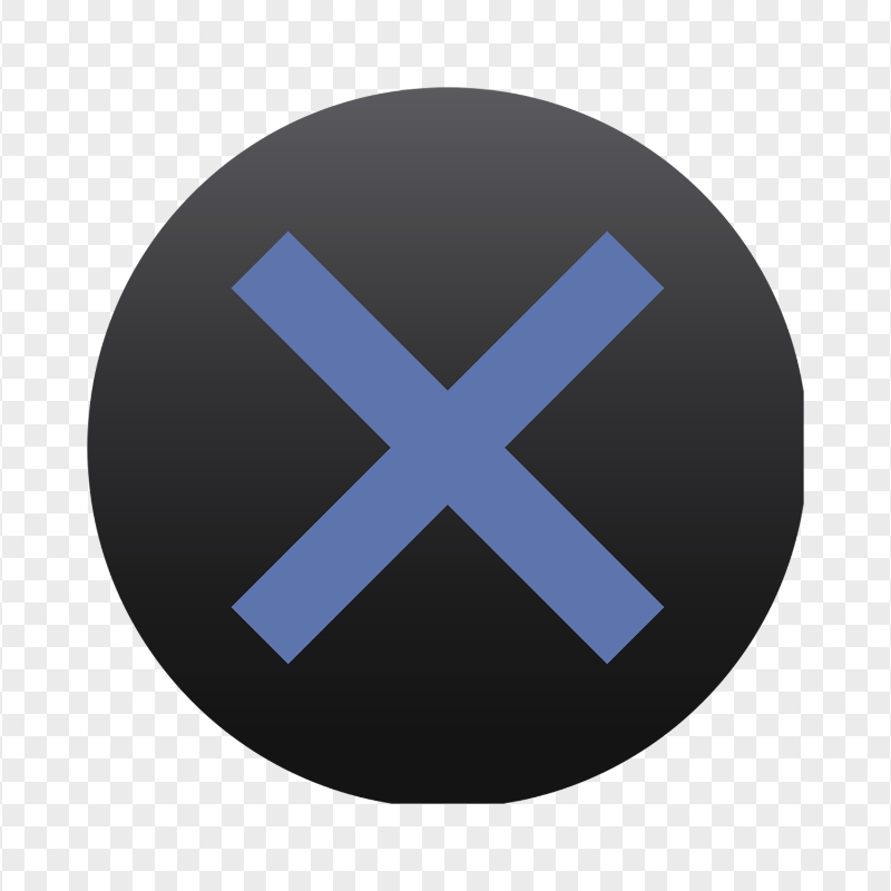 PlayStation Controller X Cross Button HD PNG