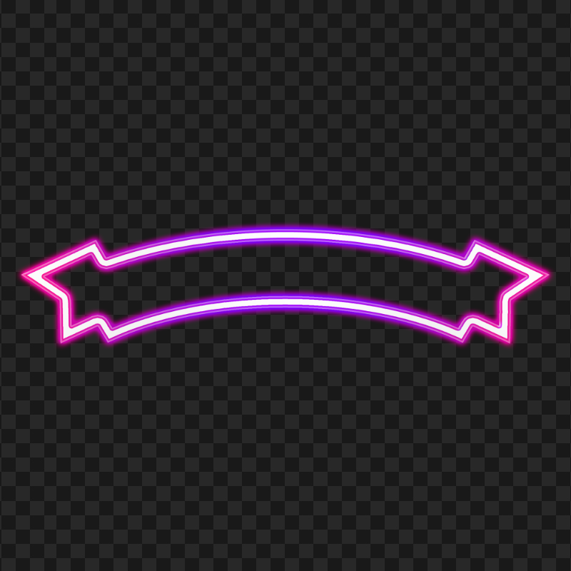 PNG Aesthetic Pink & Purple Neon Ribbon