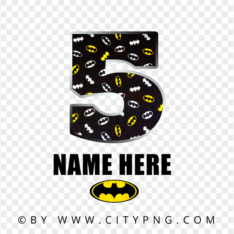 PNG Batman Number 5
