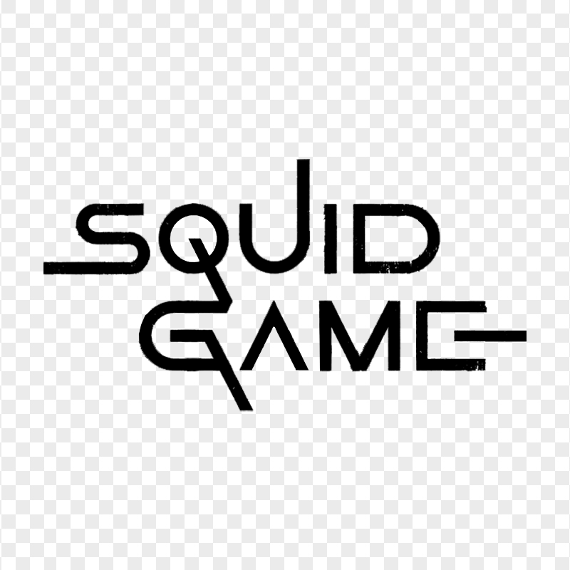 PNG Black Squid Game Logo