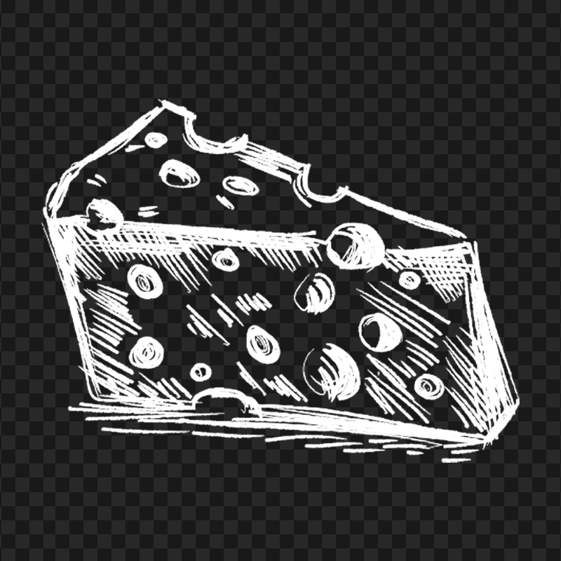 PNG Cheese Gouda Emmental White Sketch Drawing