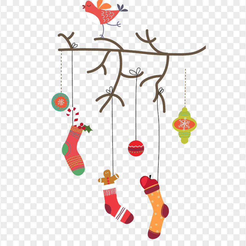 PNG Christmas Vector Decors Illustration