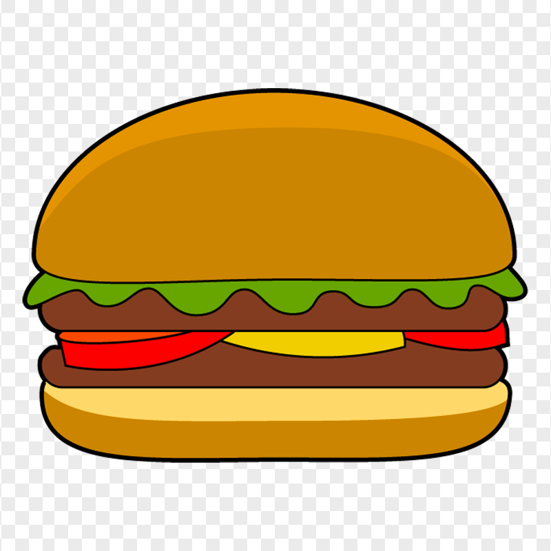 PNG Clipart Cartoon Hamburger Cheeseburger