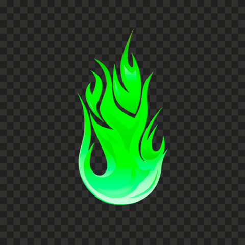 PNG Clipart Green Fire Flame Icon
