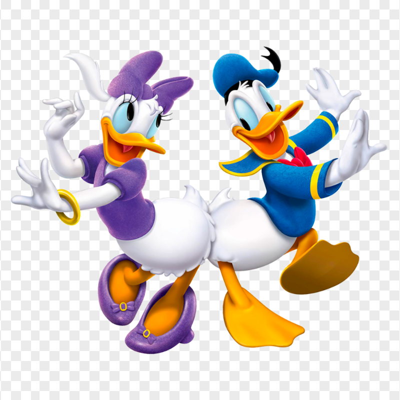 PNG Daisy Duck Donald Duck Dancing