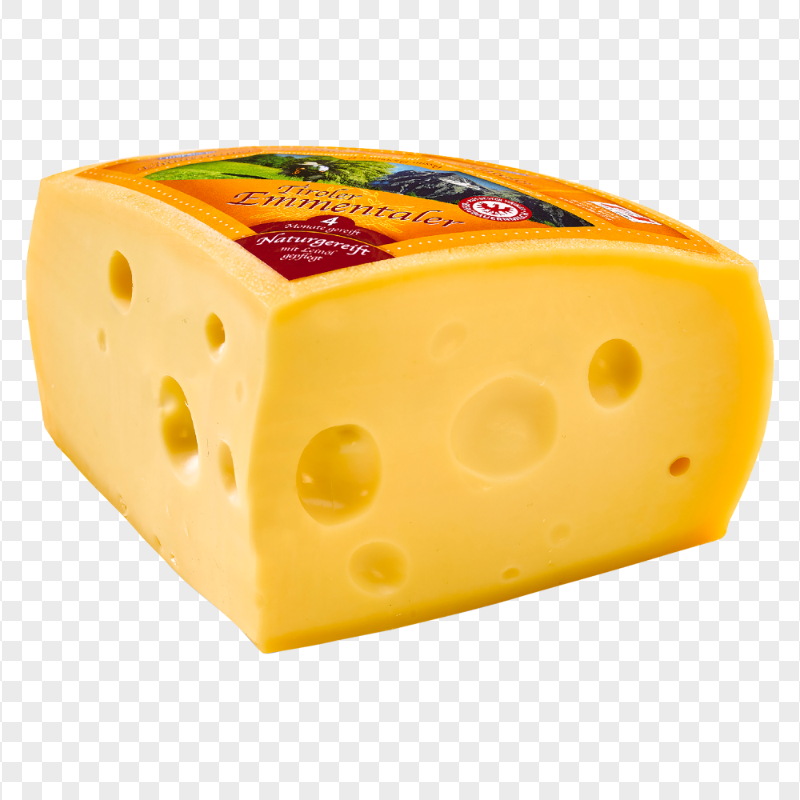 PNG Emmental Yellow Cheese
