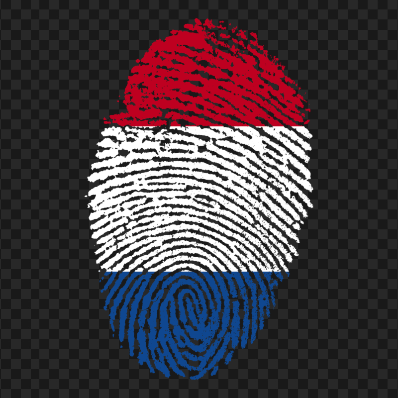 PNG Fingerprint Netherlands Flag