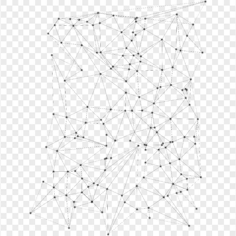 PNG Geometric Lines Connecting Abstract Background