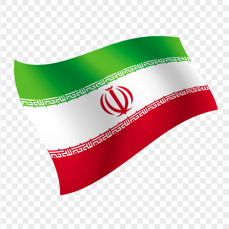 PNG Illustration Flying Iranian Flag