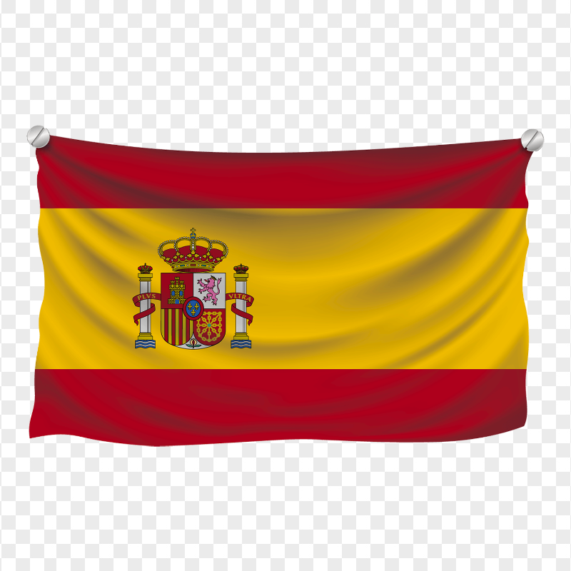 PNG Illustration Hanging Spain Flag