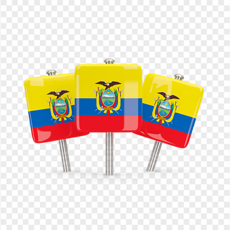PNG Illustration Three Ecuador Flag Pole Icon