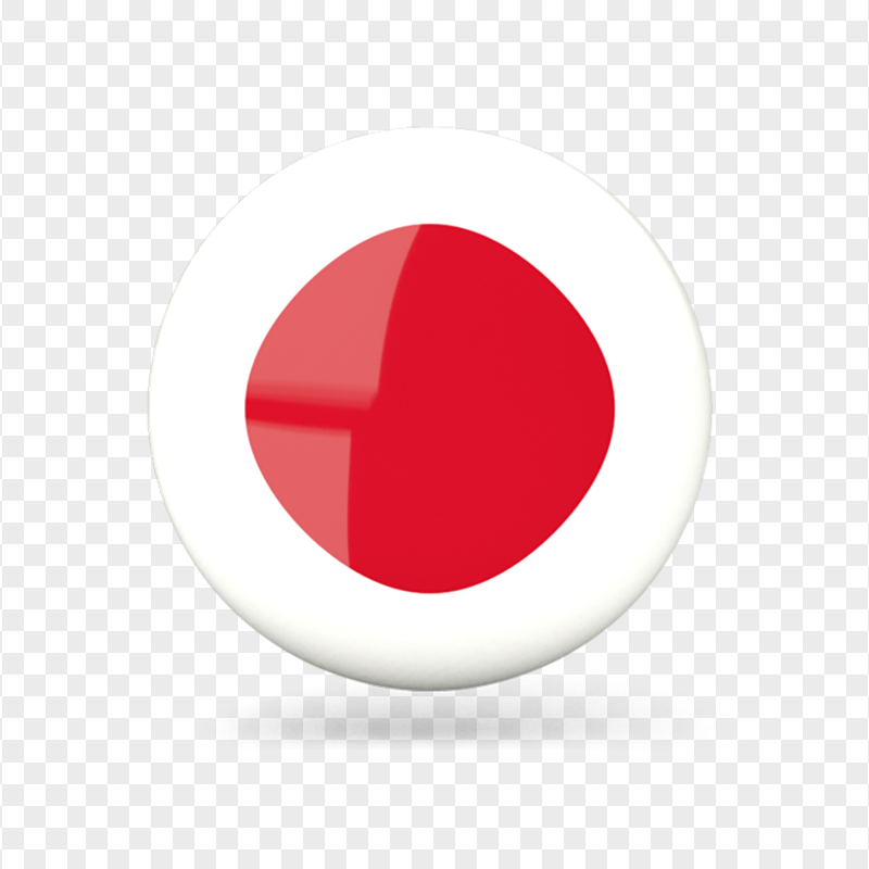 PNG Japan Glossy Flag Icon