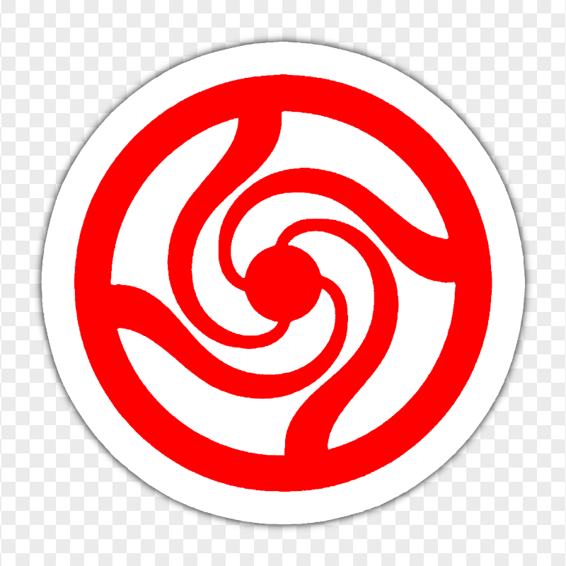 PNG Jujutsu Kaisen High Red Stickers Logo
