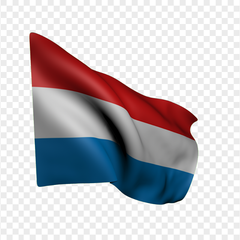 PNG Netherlands Illustration 3D Waving Flag