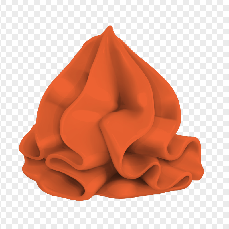 PNG Orange Whipped Cream