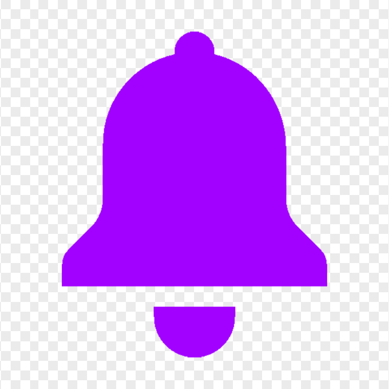 PNG Purple Notification Bell Icon
