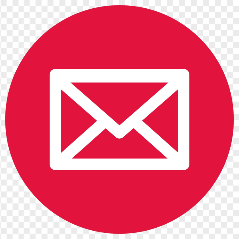 PNG Round Email Red Icon Symbol