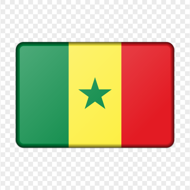 PNG Senegal Senegalese Flag Icon