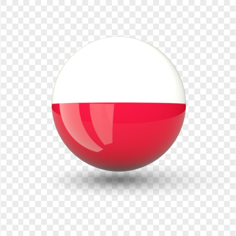 PNG Sphere Poland Flag Icon