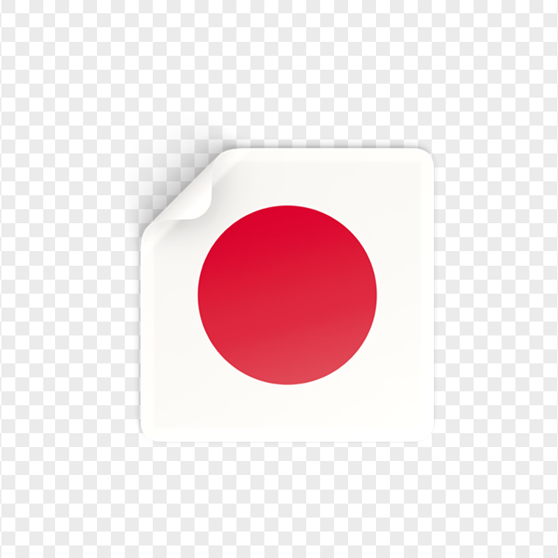 PNG Square Vector JPN Japan Flag Icon