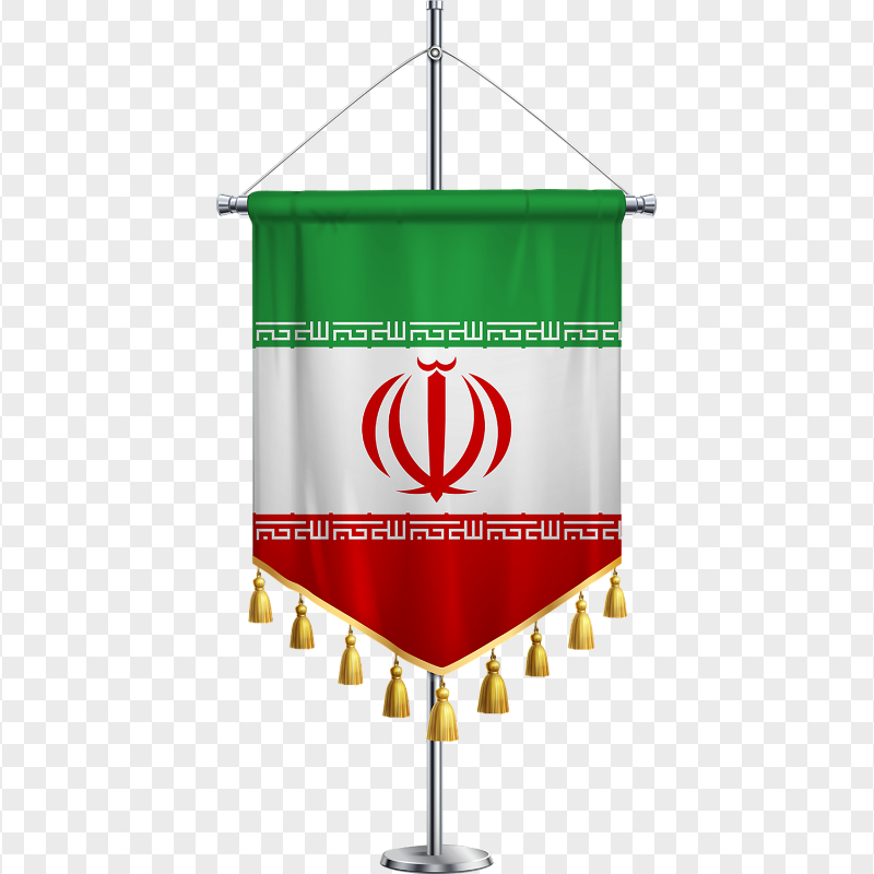 PNG Vertical Hanging Iran Iranian Flag