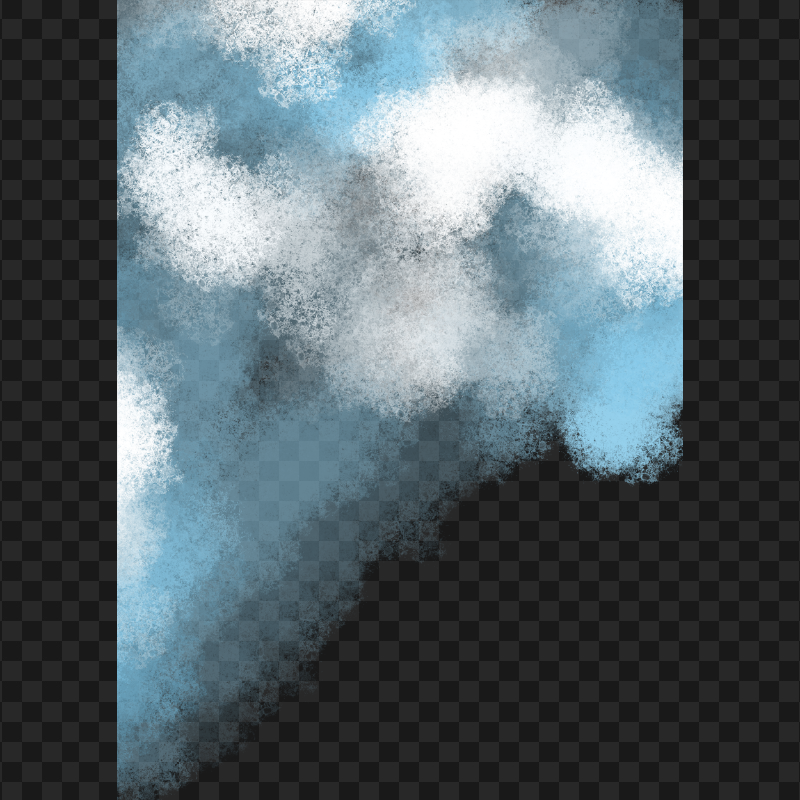 PNG Watercolor Sky With Clouds