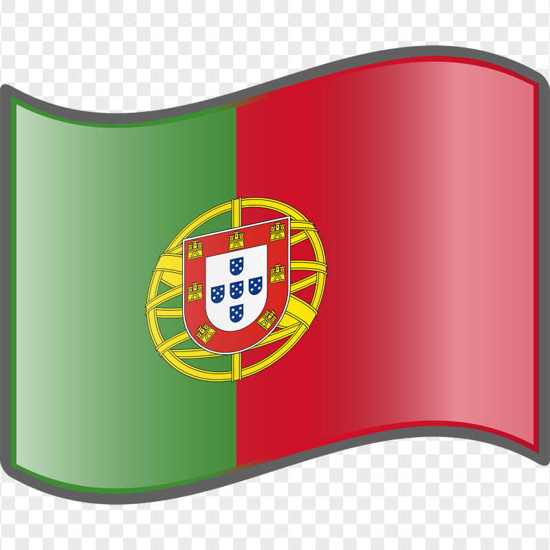 PNG Wave Portugal Icon Flag