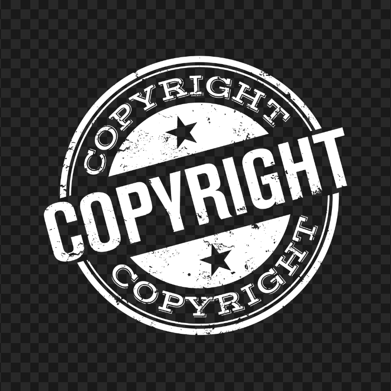 PNG White Copyright © Round Stamp